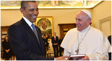 Obama-Pope